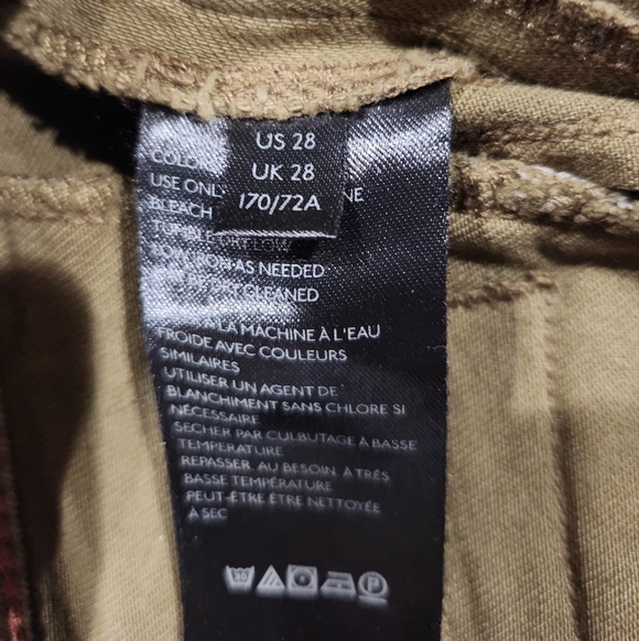 Pilcro And The Letterpress Anthropologie Olive Green High Rise Booycut Trousers - Picture 7 of 13